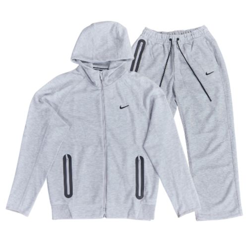 Conjunto Polerón Buzo NIKE TECH x NOCTA "Gris" Algodón Alta Calidad