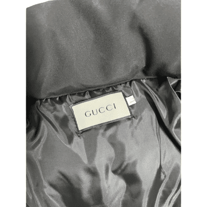 Casaca GUCCI "GG" PREMIUM Abrigadora "Negra/Cafe" PK - Imagen 2
