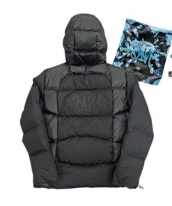 Casaca Parka SYNA "Negro/Gris" PREMIUM + ACCESORIOS