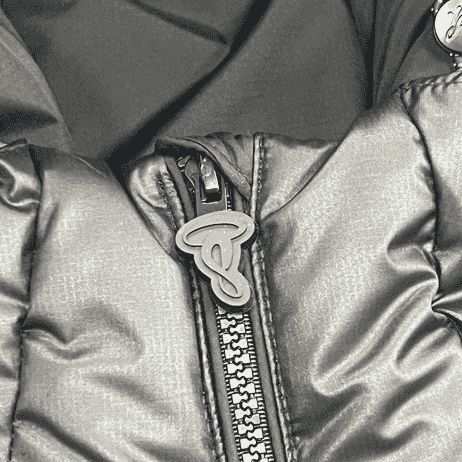 Casaca Parka SYNA "Negro/Gris" PREMIUM + ACCESORIOS - Imagen 6