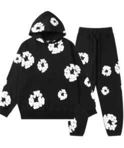 Conjunto DENIM TEARS Invierno "Negro/Blanco" Algodón