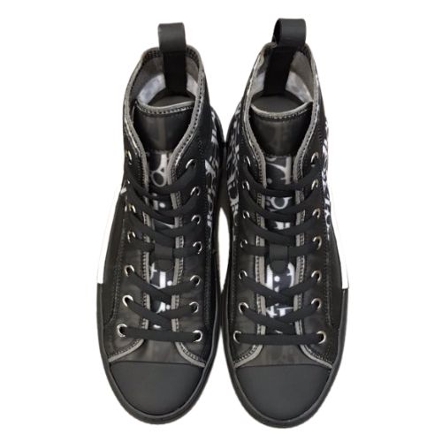 Zapatillas Dior B23 High-Top "Negra" + CAJA - Imagen 2