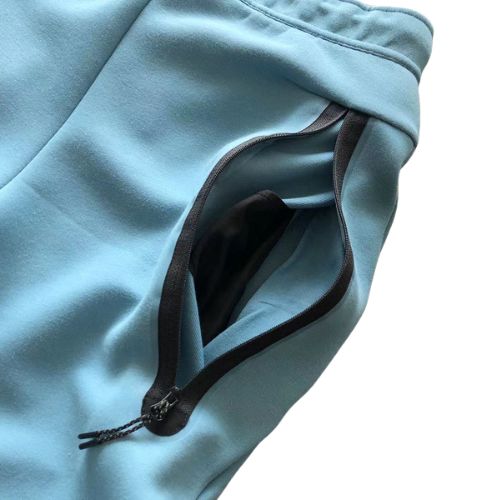 Pantalón Buzo NIKE TECH "Celeste" Algodón - Imagen 4