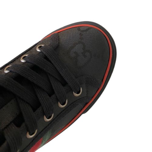 Zapatillas Gucci Tennis 1977 High Top GG "Negra" + CAJA - Imagen 3