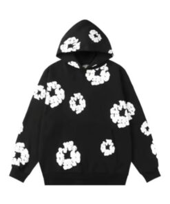 Polerón Denim Tears "Negro/Blanco" Algodón