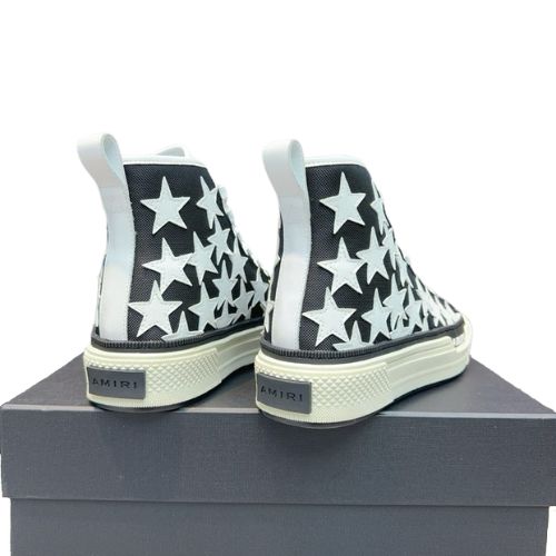 AMIRI Stars Court High "Negro y Blanco" + CAJA - Imagen 2