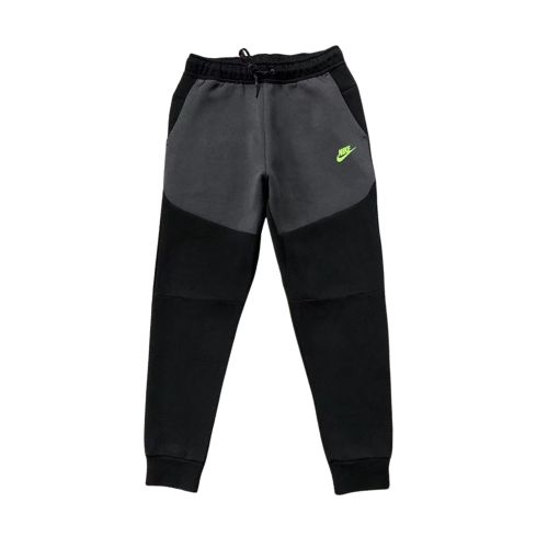 Pantalón Buzo NIKE TECH FLEECE "Negro/Gris Oscuro" Algodón Real