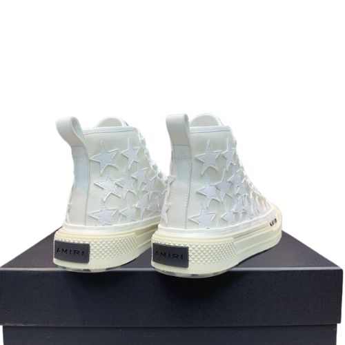 AMIRI Stars Court High "Blanco" + CAJA - Imagen 2