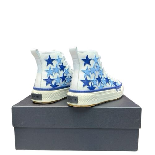 AMIRI Stars Court High "Azul" + CAJA - Imagen 2