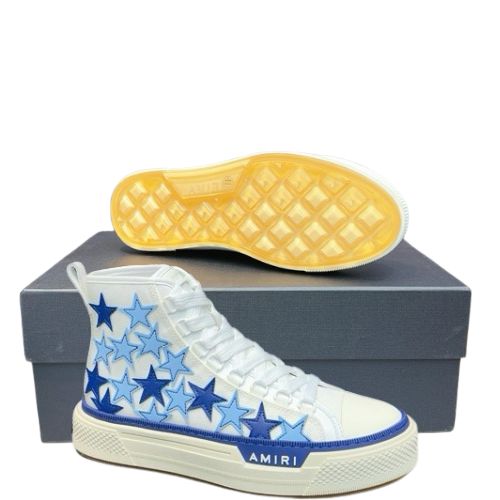 AMIRI Stars Court High "Azul" + CAJA - Imagen 3