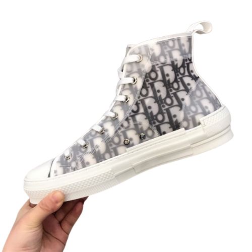 Zapatillas Dior B23 High-Top "Gris" + CAJA - Imagen 2