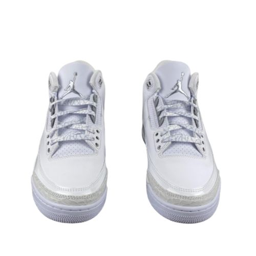 Air Jordan Retro 3 "Pure Money" Blanco - Imagen 2