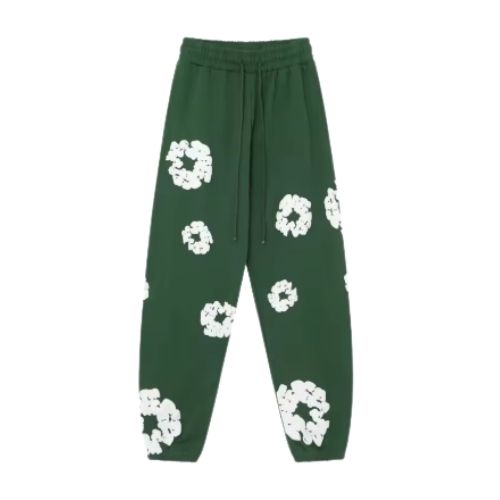 Pantalón Buzo DENIM TEARS "Verde Oscuro" Algodón