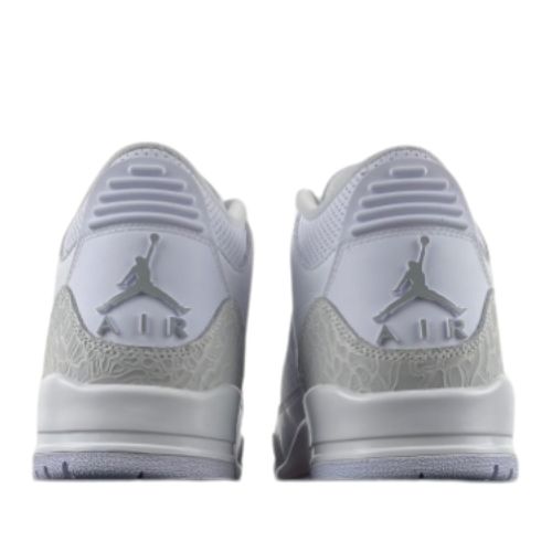 Air Jordan Retro 3 "Pure Money" Blanco - Imagen 3