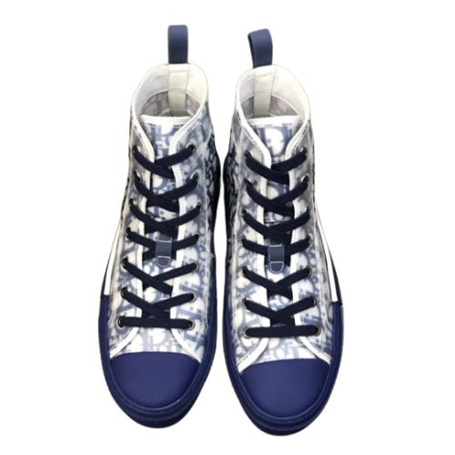 Zapatillas Dior B23 High-Top "Azul" + CAJA - Imagen 3