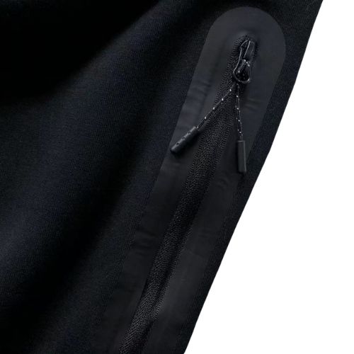 Conjunto NIKE TECH Fleece "Negro/Gris Oscuro" Algodon Real - Imagen 7