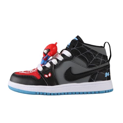 Jordan 1 SPIDERMAN - Talla Infantil - Niños Kids - Imagen 4