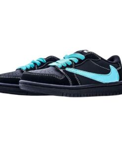 Air Jordan Retro 1 "Tiffany x Travis Scott" - Talla Infantil