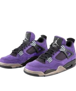 Air Jordan Retro 4 Travis Scott "Purple" Morado