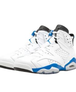 Air Jordan Retro 6 "Sport Azul" Blanco