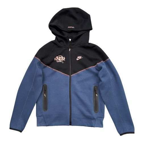 Polerón NIKE TECH x SYNA CENTRAL CEE "Negro/Azul" Algodón