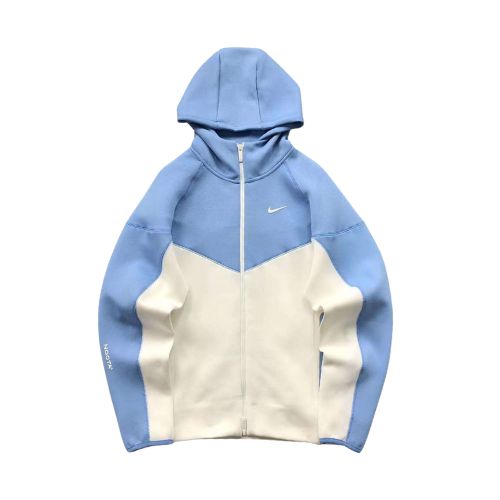 Polerón NIKE TECH x NOCTA «Celeste/Blanco» Algodón ALTA CALIDAD