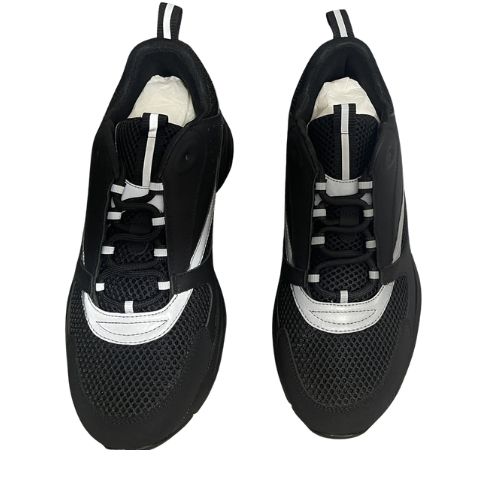 Zapatillas Dior B22 "Negro" Reflectante + CAJA - Imagen 2