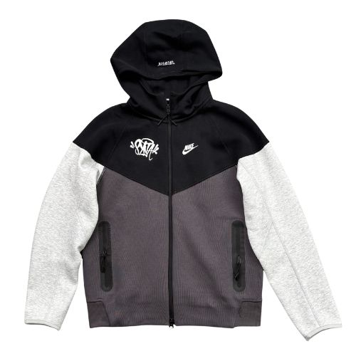 Polerón NIKE TECH x SYNA CENTRAL CEE "Negro/Gris Oscuro/Blanco" Algodón Mejor Calidad