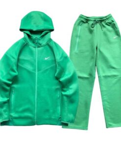 Conjunto Polerón Buzo NIKE TECH x NOCTA "Verde" Algodón Real