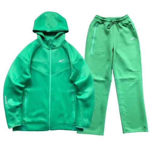Conjunto Polerón Buzo NIKE TECH x NOCTA "Verde" Algodón Real