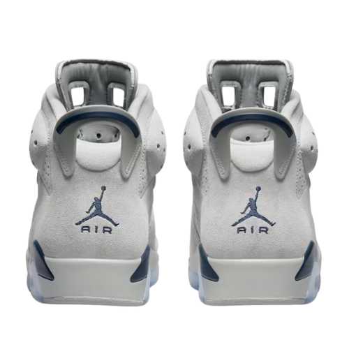 Air Jordan Retro 6 "Magnet and College Navy" Gris - Imagen 2