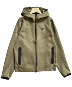 Polerón NIKE TECH FLEECE SPORTSWEAR "Verde" Algodón Alta Calidad