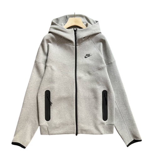 Polerón NIKE TECH FLEECE SPORTSWEAR "Gris" Algodón Alta Calidad