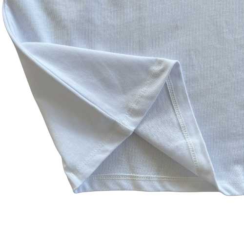 Conjunto SYNA WORLD Verano Polera Short "Blanco Celeste" ALGODÓN + BOLSA & ACCESORIOS - Imagen 3