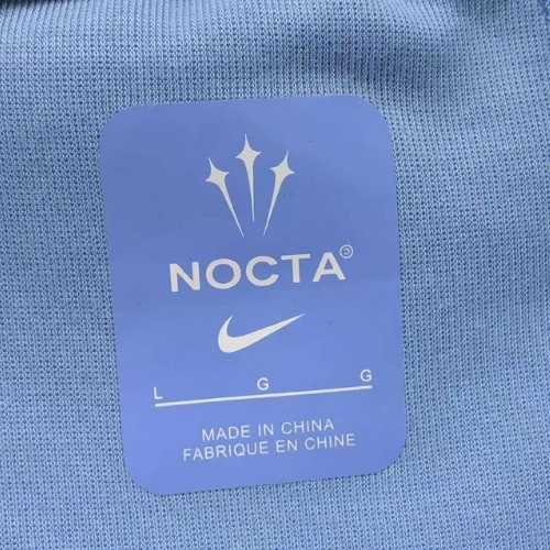 Polerón NIKE TECH x NOCTA «Celeste/Blanco» Algodón ALTA CALIDAD - Imagen 3