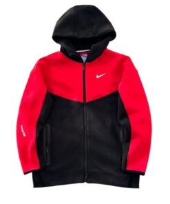 Polerón NIKE TECH x NOCTA «Rojo/Negro» Algodón Alta Calidad