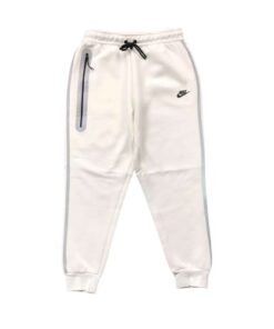 Pantalon Buzo NIKE TECH 2025 "REFLECTANTE" Blanco" Algodón Premium