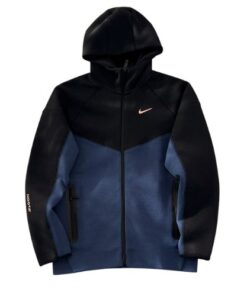 Polerón NIKE TECH x NOCTA «Negro/Azul» Algodón Real