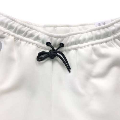 Conjunto Polerón Buzo NIKE TECH 2025 "REFLECTANTE" Algodón Premium Gris/Blanco - Imagen 6