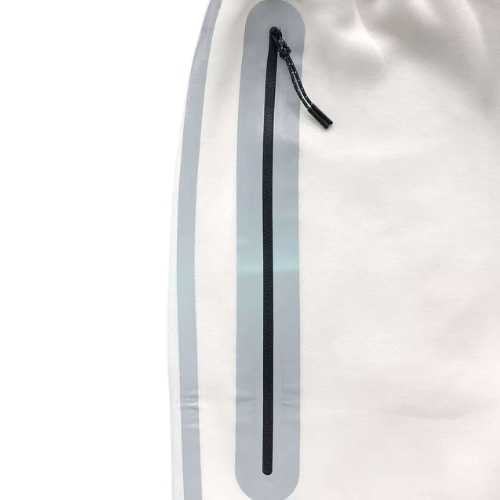 Conjunto Polerón Buzo NIKE TECH 2025 "REFLECTANTE" Algodón Premium Gris/Blanco - Imagen 9