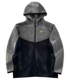 Polerón NIKE TECH x NOCTA «Gris Oscuro/Negro» Algodón Real