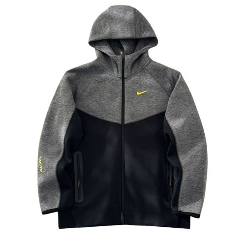 Polerón NIKE TECH x NOCTA «Gris Oscuro/Negro» Algodón Real