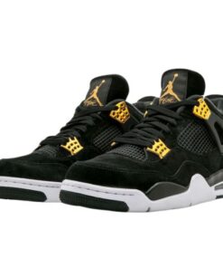 Air Jordan Retro 4 "Royalty Black Gold" Negro Dorado