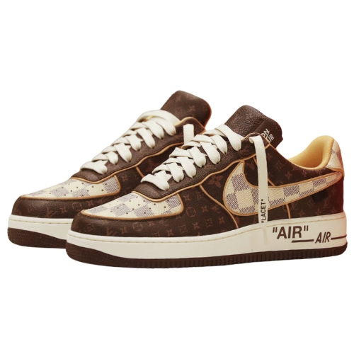 Nike Air Force 1 "LV Louis Vuitton" Cafe