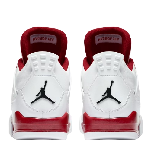 Air Jordan Retro 4 "ALTERNATE 89" Blanco Rojo - Imagen 2