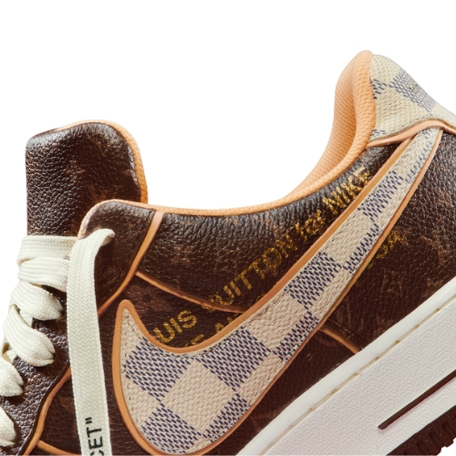 Nike Air Force 1 "LV Louis Vuitton" Cafe - Imagen 5