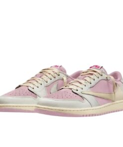 Air jordan Retro 1 low Travis Scott Shy "Pink Rosa"