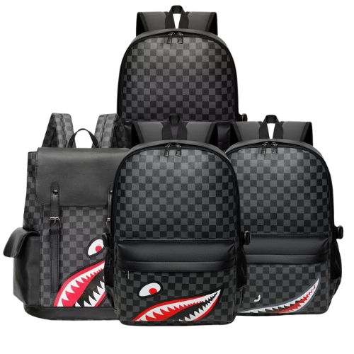 MOCHILAS SHARK BAPE LV LOUIS VUITTON x SprayGround "20L" Cuadros