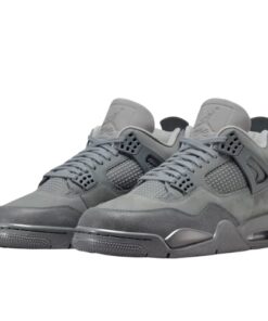 Air Jordan Retro 4 "Smoke Grey Wet Cement Paris Olympics Iron Grey Particle” Gris