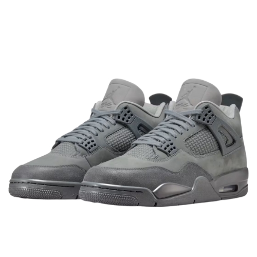 Air Jordan Retro 4 "Smoke Grey Wet Cement Paris Olympics Iron Grey Particle” Gris